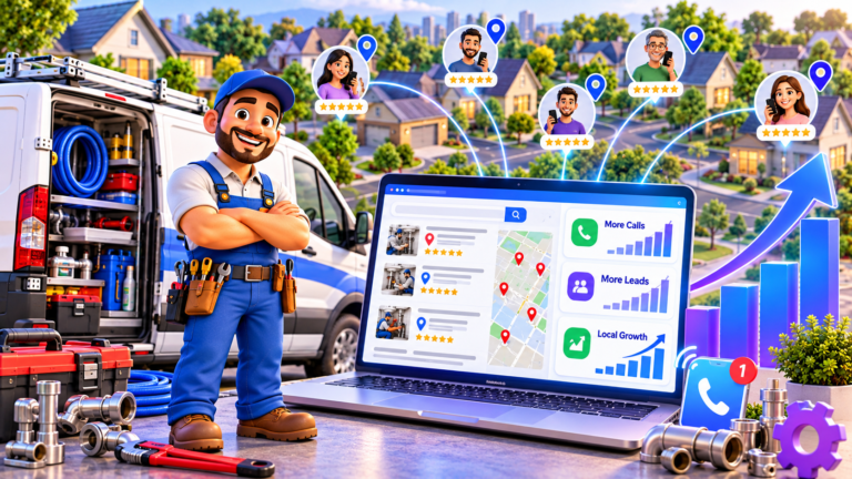 Local SEO for Plumbers helping generate more local leads and customers