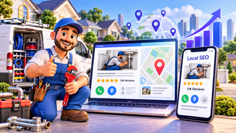 Local SEO for Plumbers using Google Business Profile and local search